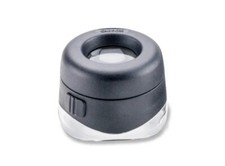 Carson Optical VersaLoupe LH-40 10X Lighted Focusing Loupe microscope magnifier