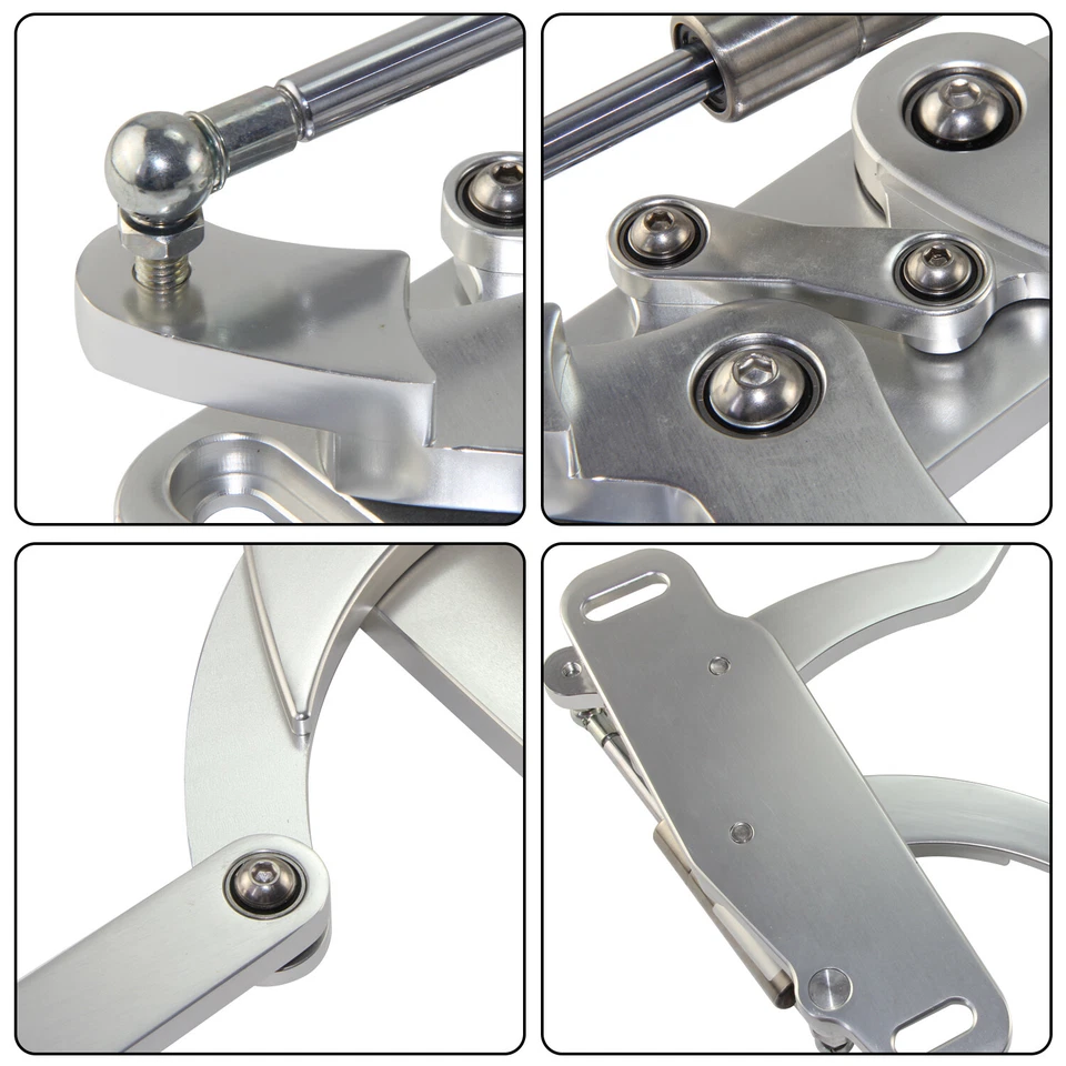 Billet Hood Hinge Kit Pair For Chevrolet Camaro & Pontiac Firebird 1970-1981  - Imagem 4 de 4