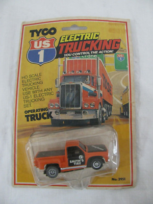 Tyco HO US1 Trucking Smith's Tires Goodyear Chevy Pickup Truck Slot Car #3951