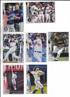 2020 Topps PICK-A-CARD  Bichette Schwarber Lindor Muncy Alonso Ramirez Ryu Bader