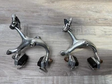 Vintage Shimano BR-Z57 Brake Caliper Set Side Pull Road Bike Silver 70s 80s