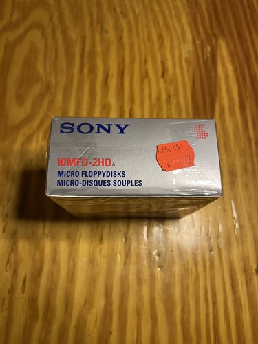 Partial Box Of Sony MFD-2HD Floppy Disks 8 Total - Afbeelding 2 van 3