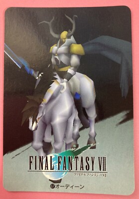 Final Fantasy 7 No.67 card Very Rare BANDAI japanese 1997 F/S | eBay