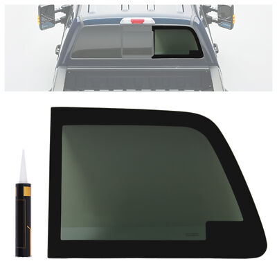 For Ford F250/F350 11-16 Rear Back Window Tempered Glass Sliding Right Patch