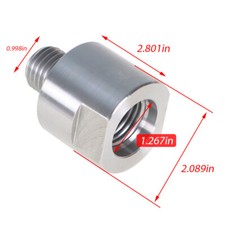 Woodworking Lathe Headstock Spindle Adapter 1-1/4" x 8tpi To 1" x 8tpi