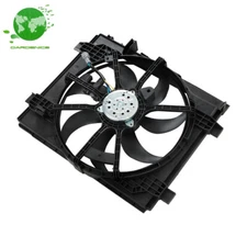 Radiator A/C Condenser Cooling Fan Assembly For 2013 2014 15-2019 Nissan Sentra