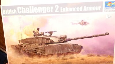 Trumpeter 01522 British Challenger 2 Enhanced Armour 1:35 Scale Model Kit New