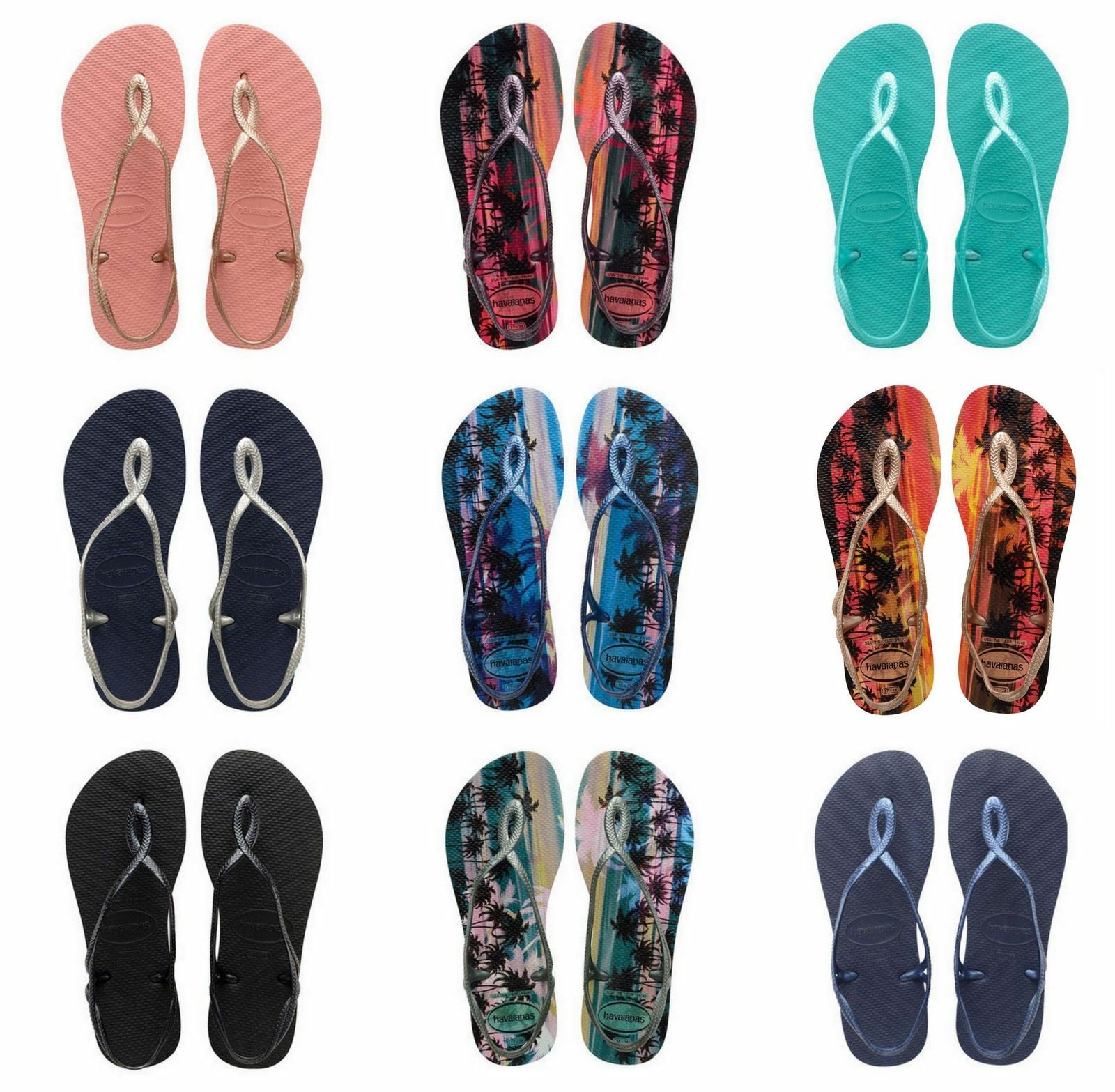 luna havaianas black