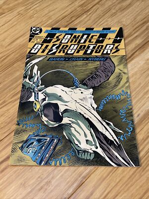 Vintage DC Comics Sonic Disruptors Issue #7 Comic Book KG Super Hero