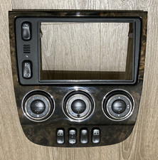 Genuine Oem Mercedes-benz W163 2002-05 Climate Control Wood Trim Bezel 4 Switch Genuine Oem Mercedes-benz W163 2002-05 Climate Control Wood Trim Bezel 4 Switch
