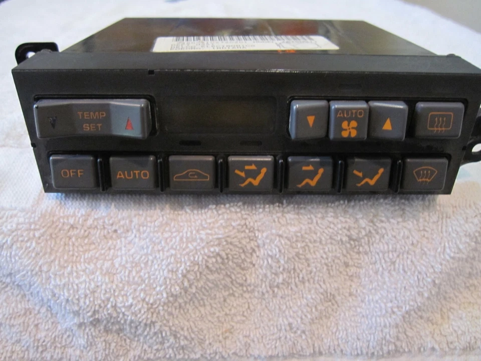 Corvette digital dash Climate control cluster Rebuilt 1990 1991 C4 C68 option AC - Image 2 of 3