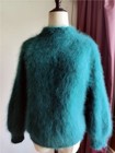 Angora Sweater Blended Jumper Super Soft Fluffy Fuzzy Chunky Pullover