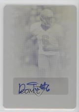 2013 Leaf Draft Auto Printing Plate Yellow 1/1 Desmond Trufant #BA-DT2 Auto 1k5