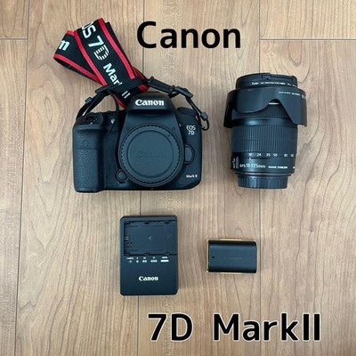 Canon 7D Mark II Digital SLR Camera with EF-S 18-55mm Lens and