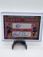 Sports Card Singles Leaf Dual Auto Brad Daugherty Mark Price /12 Leaf