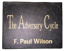 F. Paul Wilson ADVERSARY CYCLE Signed HC Set + Slipcase Repairman Jack Hi-Grade