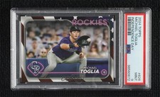 2024 Topps Series 2 Independence Day 11/76 Michael Toglia #626 PSA 9 MINT 0e2x