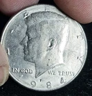AU-BU 1984-P 50C Kennedy Half Dollar