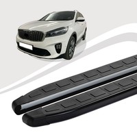 Trittbretter Passend FüR Kia Sorento Ab Baujahr 2015-2020 Dolu Schwarz Mit Abe