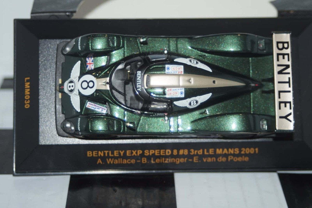 Bentley EXP Speed 8 Le Mans 2001 ミニカー Ixo Bentley Speed 8 Le Mans 2001 1:43 LMM030 4895102301195| eBay