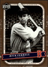 2005 Upper Deck Classics Baseball Card #82 Rick Ferrell