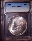 1885-P Morgan Dollar — photo from another recent sale