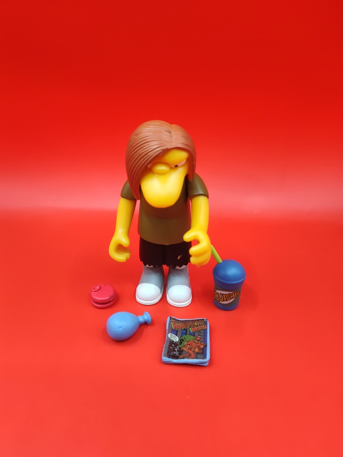 VTG Dolph The Simpsons World of Springfield WOS Figure 2001 Fox Playmates Toys