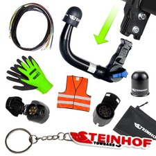 Anhängerkupplung abnehmbar für Audi A3 8L 3/5-Tür Fließheck +ESatz 7pol Kpl.