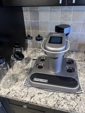 Bartesian 55300 Premium Cocktail Machine - Gray Cleaned Works Well Pods Drink