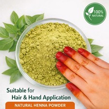 100  Organic Natural Yemeni Henna Powder for Hand  Hair Care 200 gram