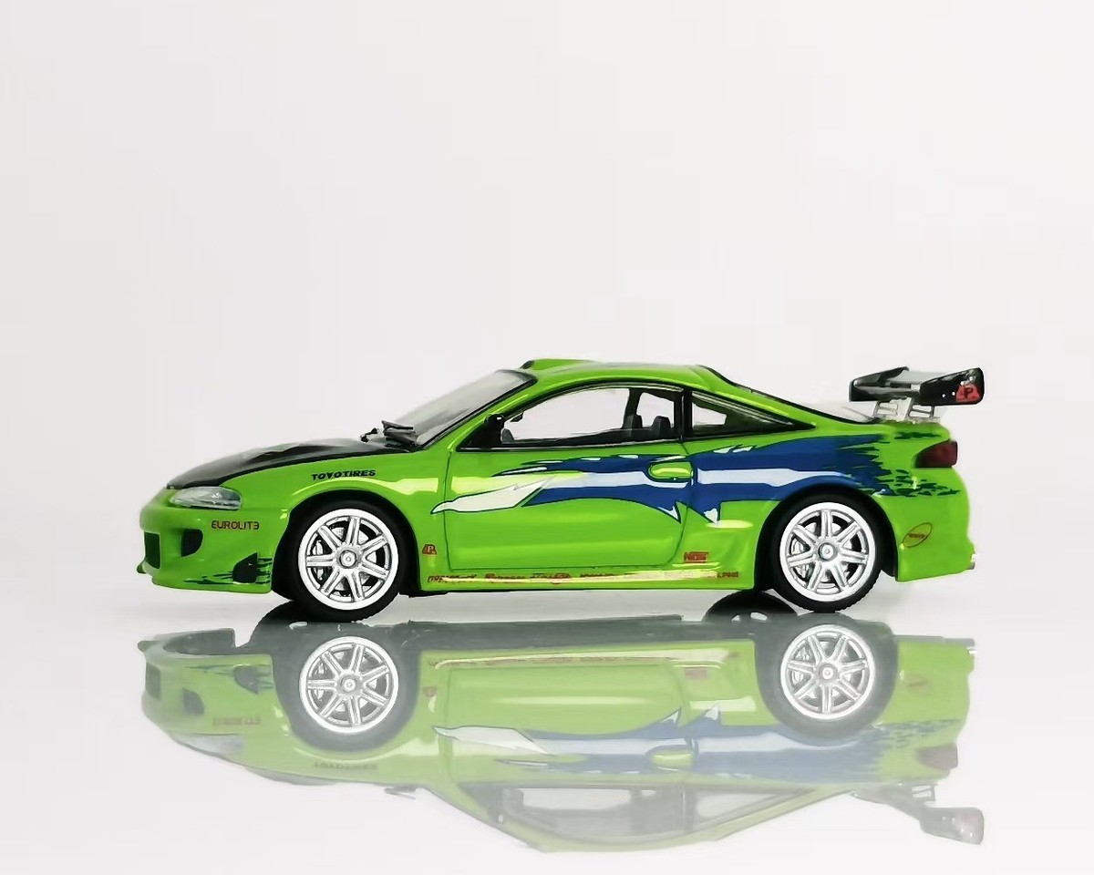 Transcend model 1/64 Eclipse Fast and Furious Diecast Car Limited