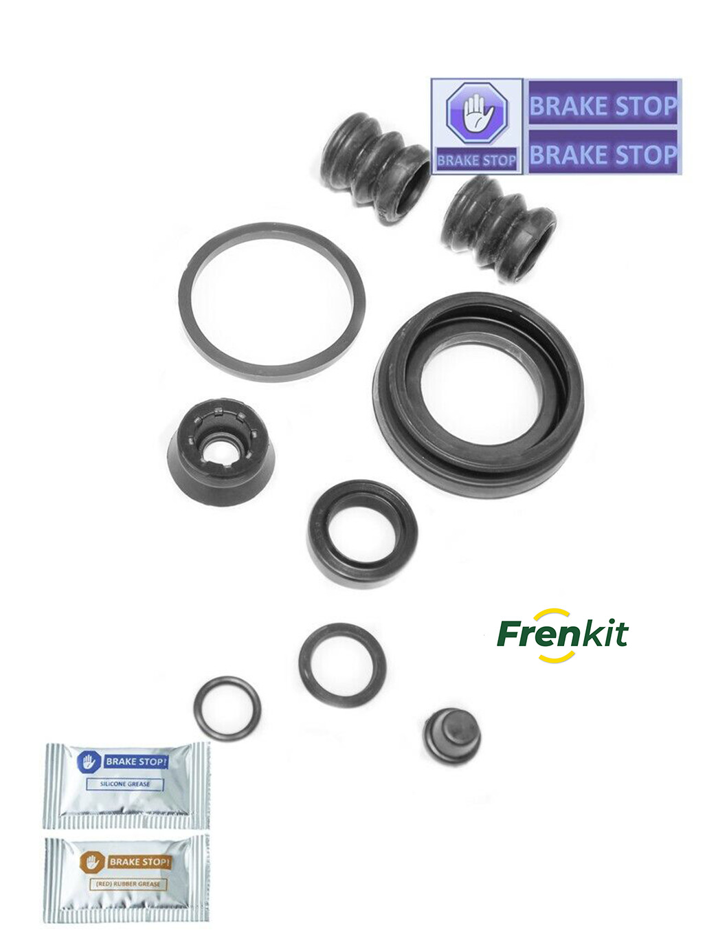 1x REAR BRAKE CALIPER REPAIR SEAL KIT FITS -Audi 200 1985>1991 (38mm)
