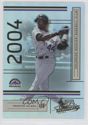 2004 Playoff Absolute Memorabilia 907/1349 Preston Wilson #68 4ns