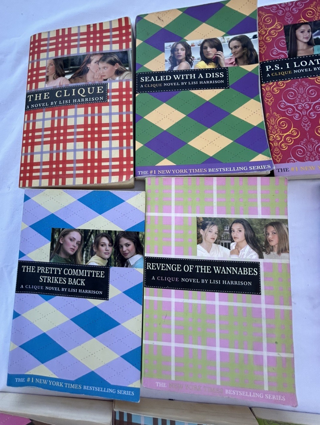 Clique Series 14 Book Lot Lisi Harrison Teen Young Adult YA Bratfest  PB