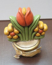 THUN Keramik: Blumentopf mit Tulpe