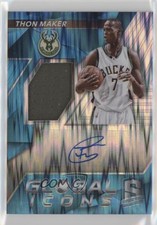 2016 Panini Spectra Global Icons Memorabilia Neon Blue 37/99 Thon Maker Auto 9l4
