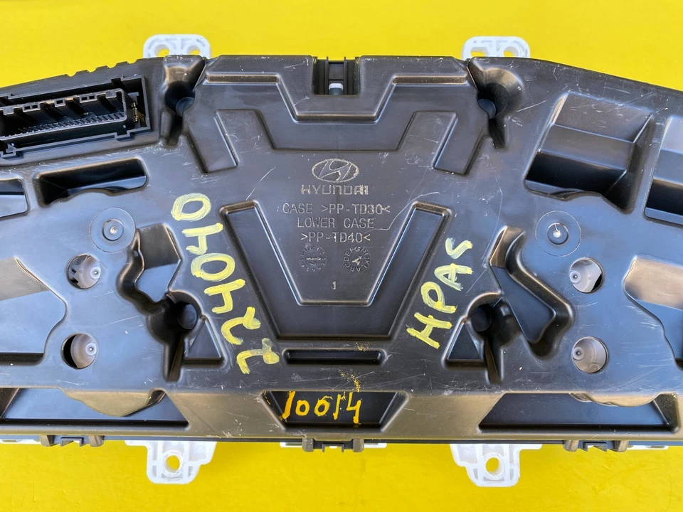 2016-2017 HYUNDAI SONATA MPH MEDIDOR DE INSTRUMENTOS VELOCÍMETRO 94001-C2201 - Imagem 3 de 4