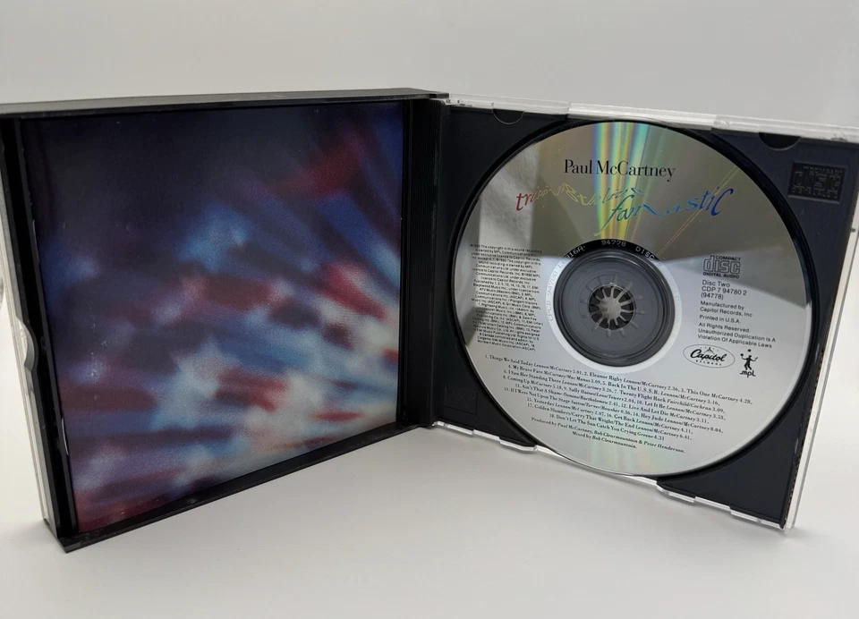 Paul McCartney Tripping The Live фантастический аудио CD 2-дисковый набор хорошее состояние товара - Изображение 3 из 4