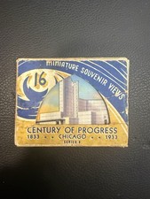 1933 Chicago Century of Progress Miniature Souvenir Views Set of 16 Series 2
