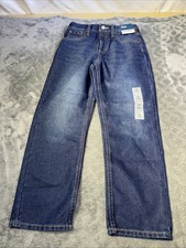 Old Navy girls Size 10 High Rise Slouchy Straight Blue Jeans NWT