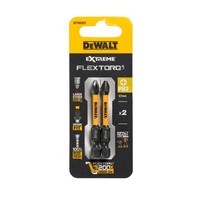 Schrauberbits PH2 Dewalt Extreme Flextorq 57 Mm (2 StüCk) DT70532T-QZ