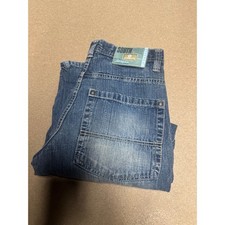 Y2k SOUTHPOleMens Blue Wash Denim Jeans Size 32 Relaxed Fit RN 82683