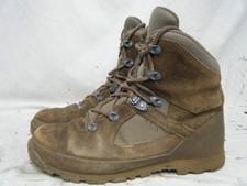 Genuine British Army Military Haix Scout Suede Desert Combat Boots Size 8 42 PB