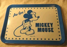 Disney Daiso Japan Mickey Mouse Ah Gee!  9 X 12 Tray Container Organizer Plate