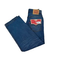 LEVI'S Stay Loose Boys Stretch Adjustable Waist Jeans SZ 14 Reg 27x29 48 NWT