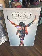 This Is It 2009 Double Sided Original Movie Poster 27" x 40"