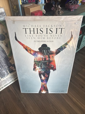 #ad #ad This Is It 2009 Double Sided Original Movie Poster 27quot; x 40quot; $50.00