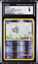 2008 POKEMON DIAMOND & PEARL LEGENDS AWAKENED #92 DRIFLOON-REVERSE FOIL CGC 9 on eBay