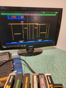 TESTED WORKS GOOD Vintage  Brain Six Pack Select-A-Game RGA-1360 Atari 2600 