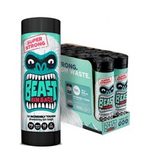 BEAST BIN BAGS, 10 Rolls of 10 x 70 Litre Bags (Total 100 Bags)